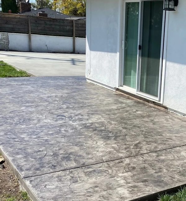 concrete installation